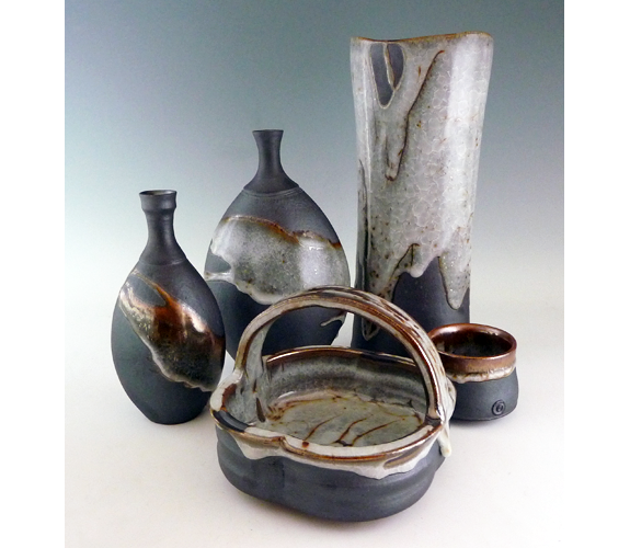 Stoneware Pottery - Reid Ozaki